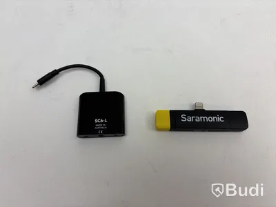 Mikrofon utrustning Røde och Saramonic.