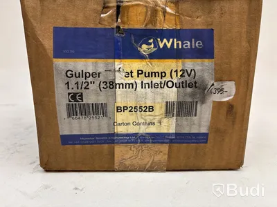 Toalettavfallspump Whale, BP2552B
