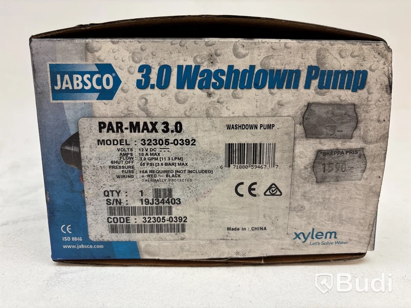 Membranpump Jabsco, 32305-0392