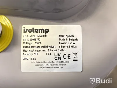 Varmvattenberedare Isotemp SPA20V 20L