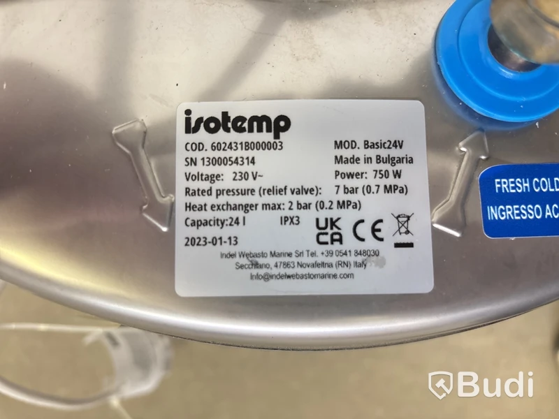 Varmvattenberedare Isotemp Basic24V 24L