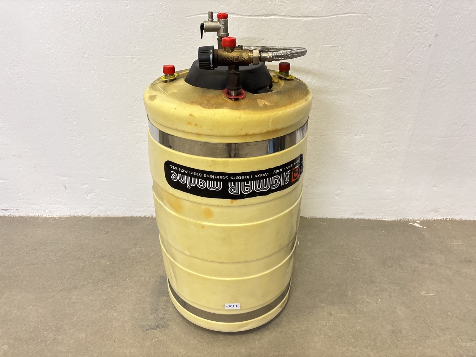 Varmvattenberedare för båt Sigmar TERMOINOX, 40 liter, 220 V, 800 W