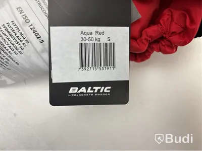 2 st. Flytvästar Baltic, Aqua Red, 30-50 kg.