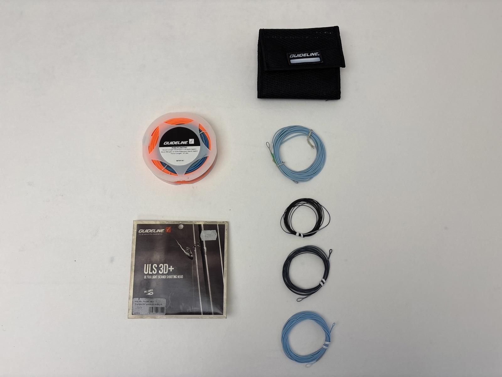 3 st. Fiskelinor Guideline