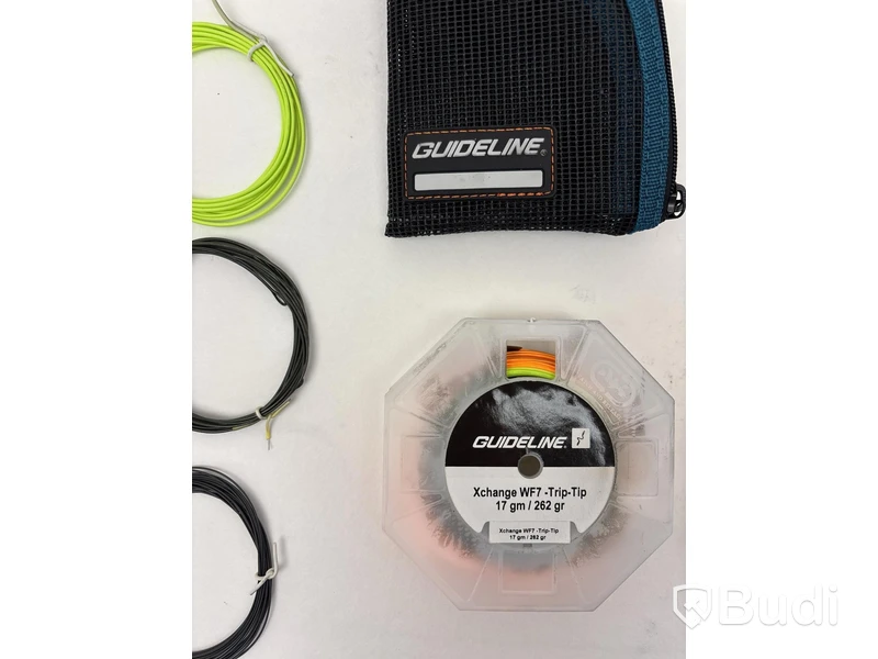 2 st. Fiskelinor Guideline, Xchange WF7- trip tip 17 gm