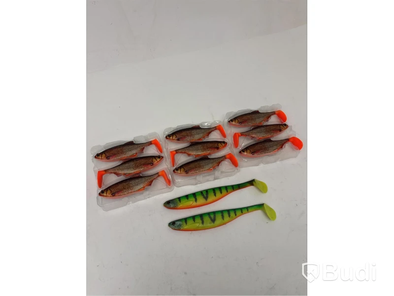 Parti med fiskedrag Westin, Ricky the roach och Shadteez slim v2.