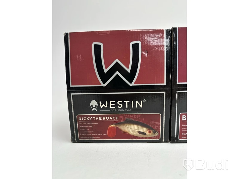 2 st. Paket med fiskedrag Westin, Bullteez och Ricky The Roach