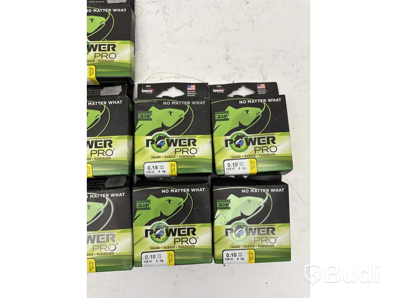 Parti med Fiskelinor Power Pro