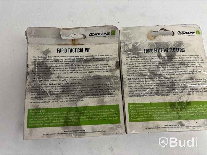 2 st. Paket fiskelinor Guideline