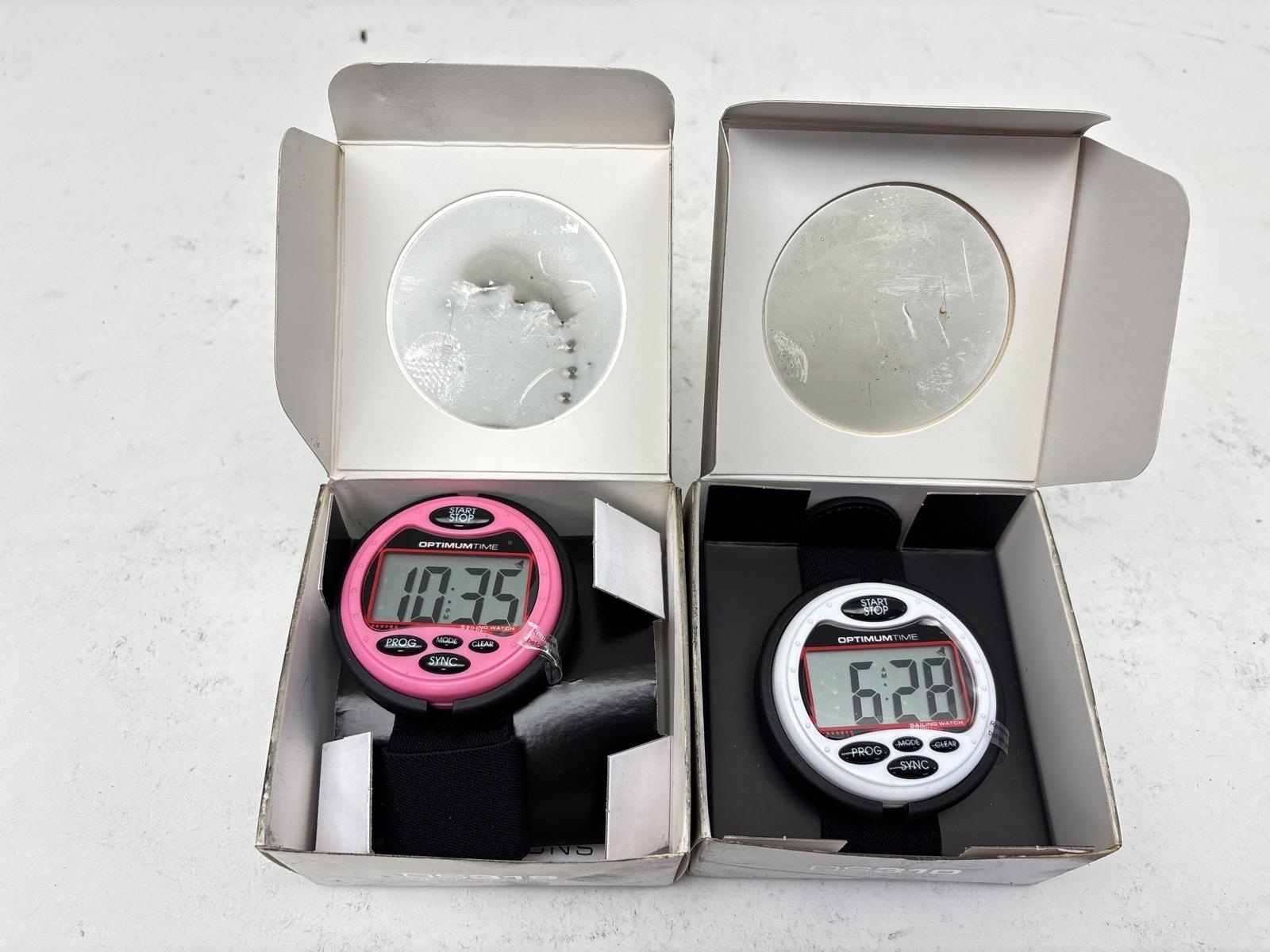 2 st. Seglarklockor OptimumTime