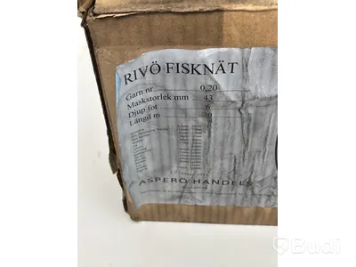 2 st. Fiskenät Asperö Handels
