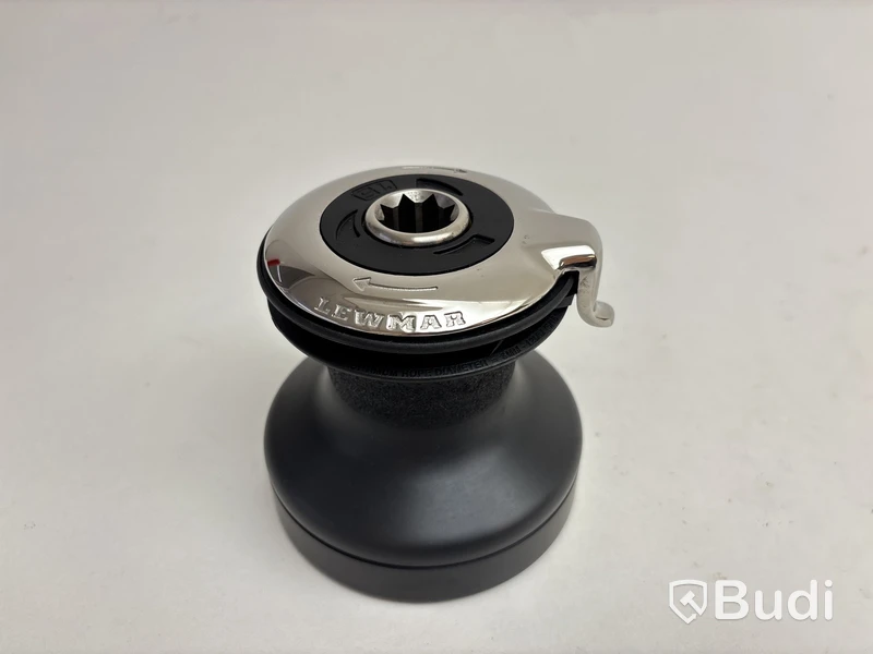 Skotvinsch Lewmar, EVO 15st, Alloy black, 1-växlad.