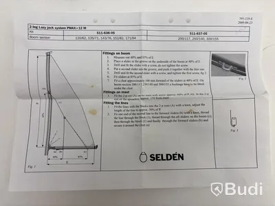 2-leg Lazyjacksystem Seldén.