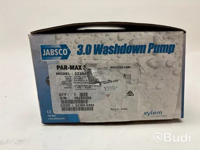 Däcktvätt pump Jabsco, Par-max 3.0 washdown pump.