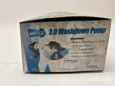 Däcktvätt pump Jabsco, Par-max 3.0 washdown pump.