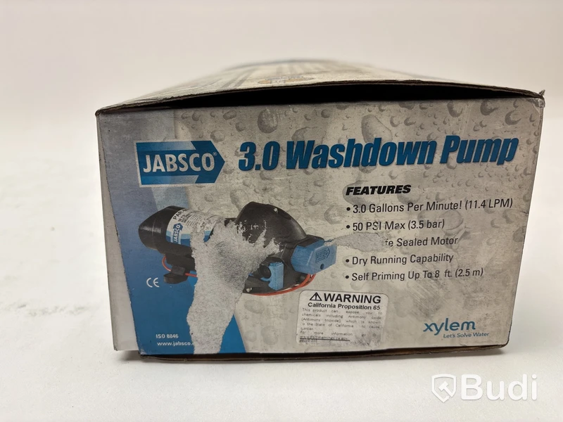 Däcktvätt pump Jabsco, Par-max 3.0 washdown pump.