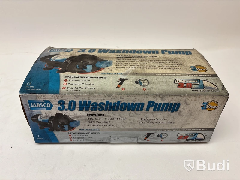 Däcktvätt pump Jabsco, Par-max 3.0 washdown pump.