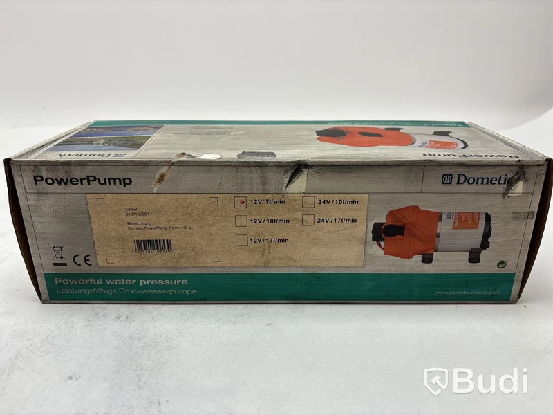 Tryckvattenpump Dometic, 7L/min 12V