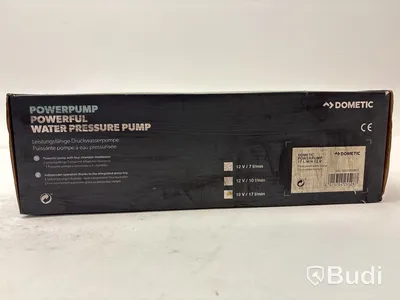 Vattentankspump Dometic, 17 L/min 12v.