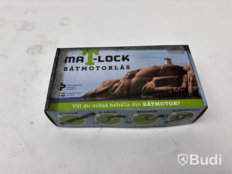Båtmotorlås Combilock, Riglock.