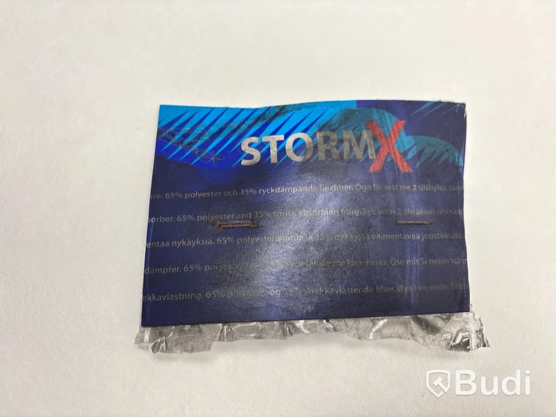 Förtöjningslina Polyropes, StormX, ø16 mm, 10 m, grå.