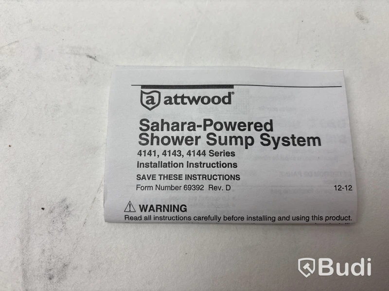 Duschläns för båt Attwood, 4507.