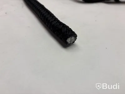 Förtöjningslina Polyropes, StormX, ø16 mm, 15 m, svart.