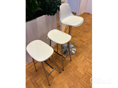 Parti med stolar, olika modeller