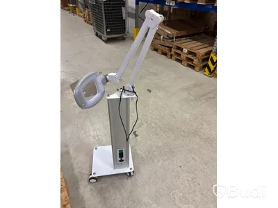 Lupplampa på hjul