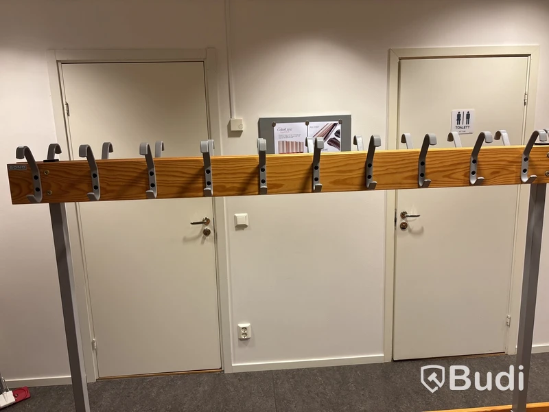 Omklädningsbänk, dubbelsidig