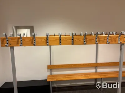 Omklädningsbänk, dubbelsidig