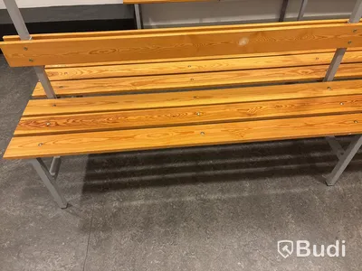 Omklädningsbänk, dubbelsidig