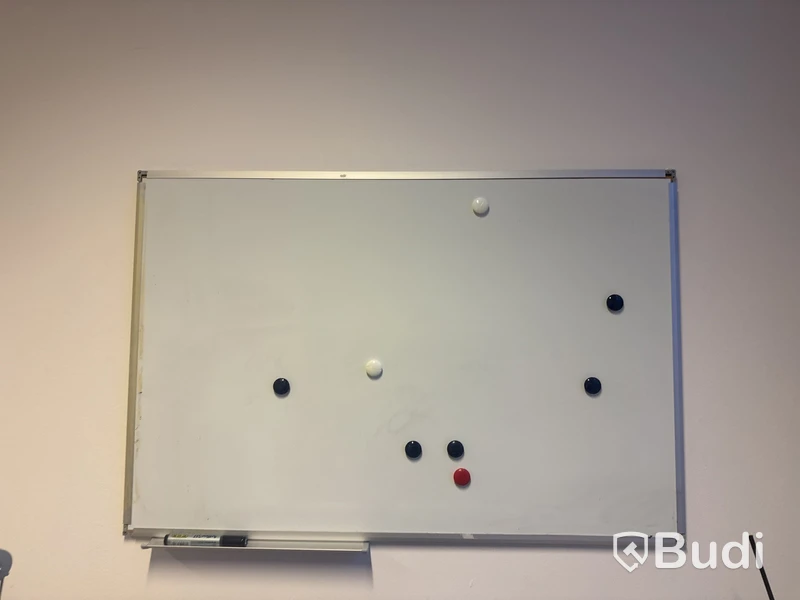 Whiteboard, vägghängd