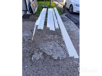 Sliding glass door sections, 3 units. Sold dismantled