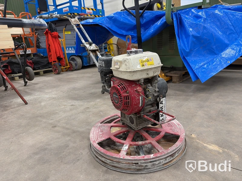 Betongglättare Ab Lindec med Honda GX160