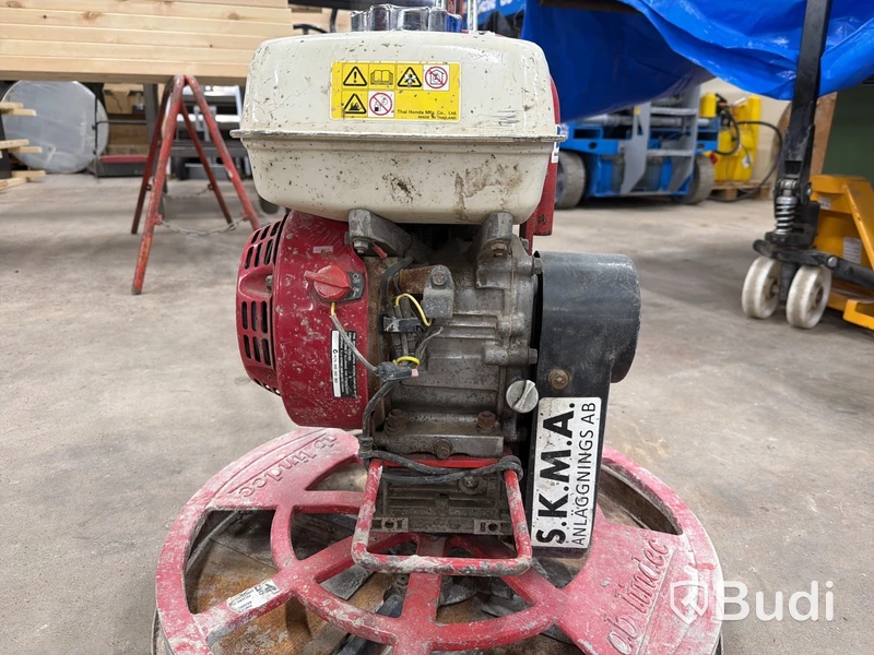 Betongglättare Ab Lindec med Honda GX160
