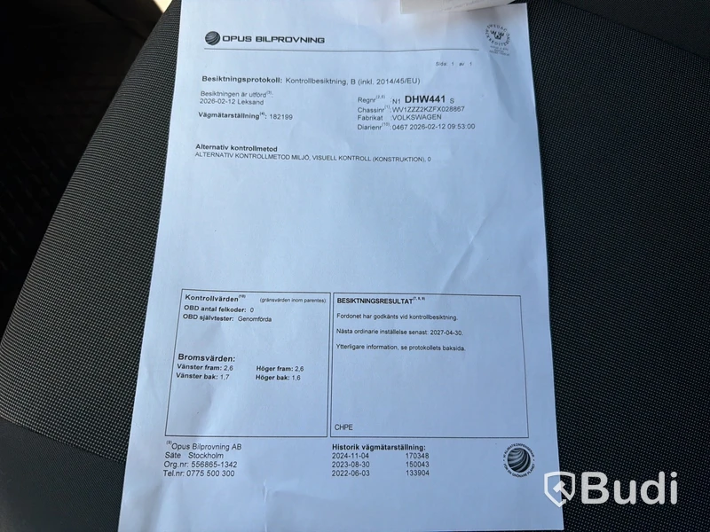 Volkswagen Caddy Maxi 1.6 TDI DSG -2015 | Dragkrok | Nybesiktigad