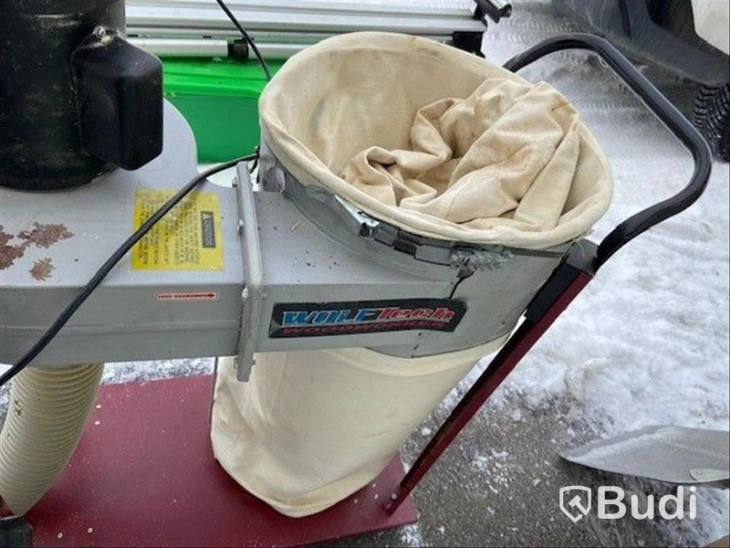 Byggsåg / bordssåg inkl spånsug WolfTech Woodworker
