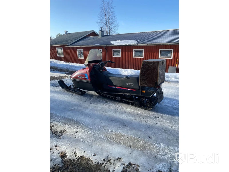 Snöskoter LYNX GL 360 S -1993 med kälke