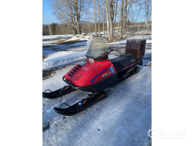 Snöskoter LYNX GL 360 S -1993 med kälke