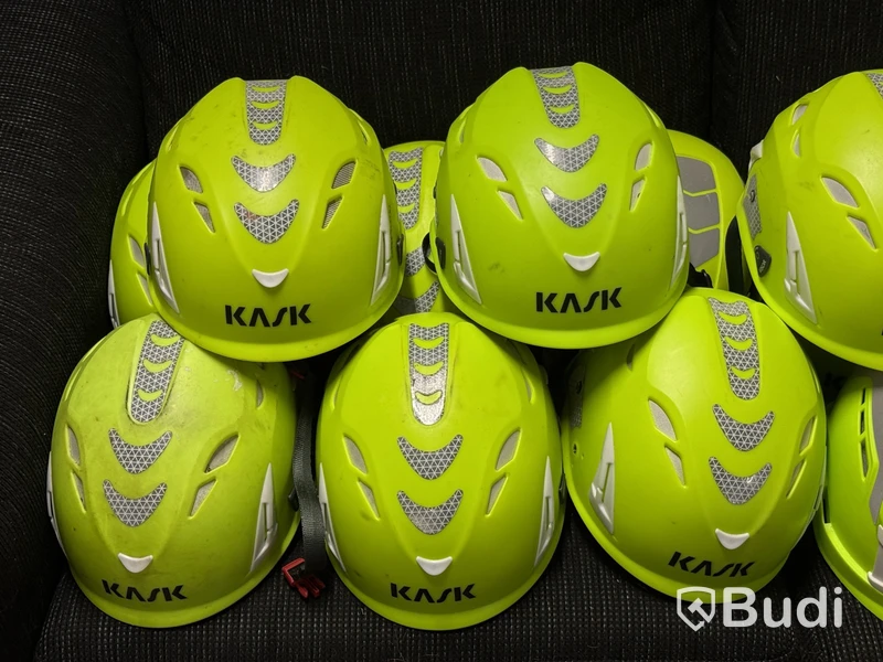 16 st Skyddshjälm Kask Superplasma AQ Hi Viz