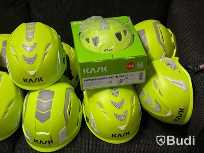 16 st Skyddshjälm Kask Superplasma AQ Hi Viz