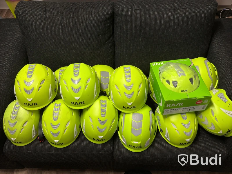 16 st Skyddshjälm Kask Superplasma AQ Hi Viz