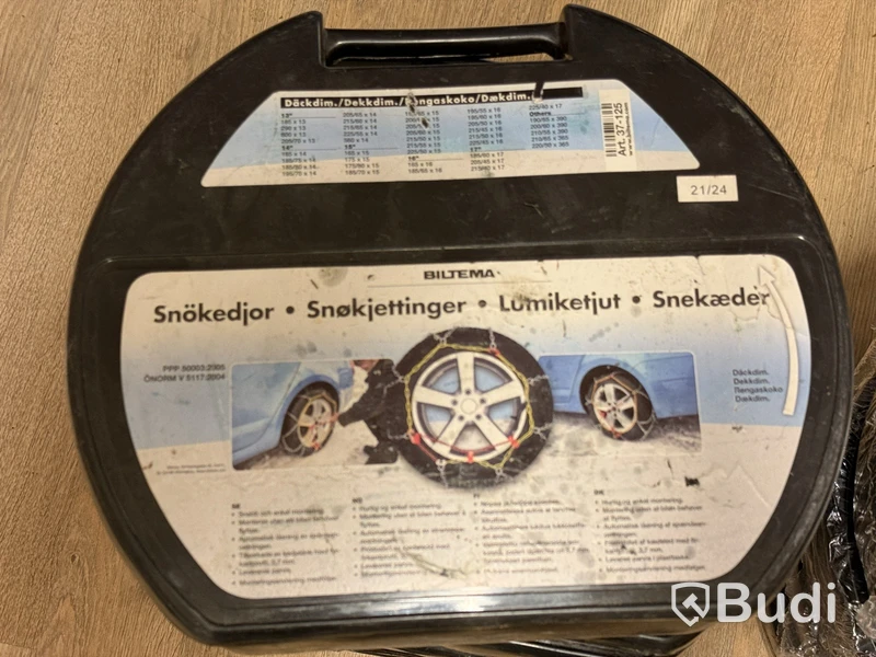 Parti snökedjor | 15 st förpackningar