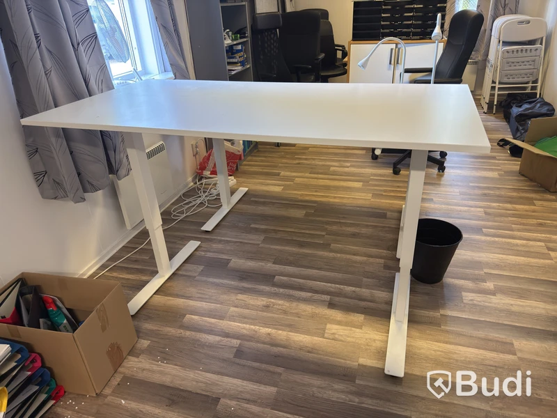 3 st vita skrivbord | 160x80 cm