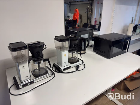 Kaffebryggare, vattenkokare & mikrovågsugn