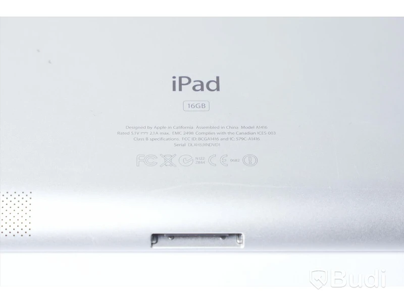 iPad 3rd gen – modell A1416, tidig 2012. 16 GB