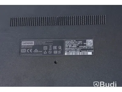 Bärbar dator – Lenovo E 31-70, inkl. laddare, OBS! Rensad, Inget OS