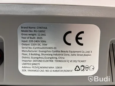 Pressoterapimaskin Cynthia RU-1605C / pressotherapy body slimming machine