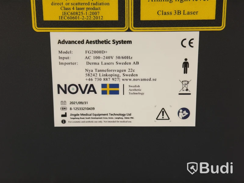 Luximia Trio FG200D – Professionell laser för hårborttagning med 3 våglängder